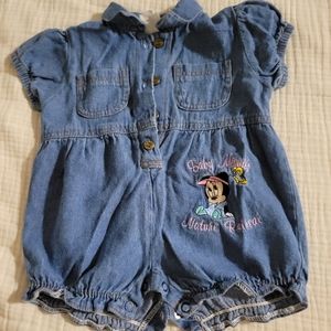 Vintage Disney minnie romper